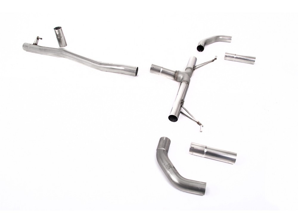 Exhaust Milltek Mercedes A35 AMG Sedan V177 GPF-back NonValved RACE - SSXMZ148 Exhaust Milltek Mercedes A35 AMG Sedan V177 GPF-back NonValved RACE - SSXMZ148