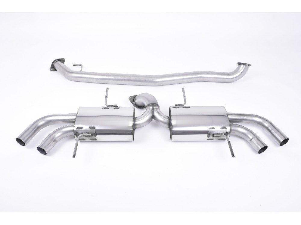 Wydech Milltek Nissan GT-R Secondary Cat-back Resonated - SSXNI003 Milltek Nissan GT-R Secondary Cat-back Resonated Exhaust