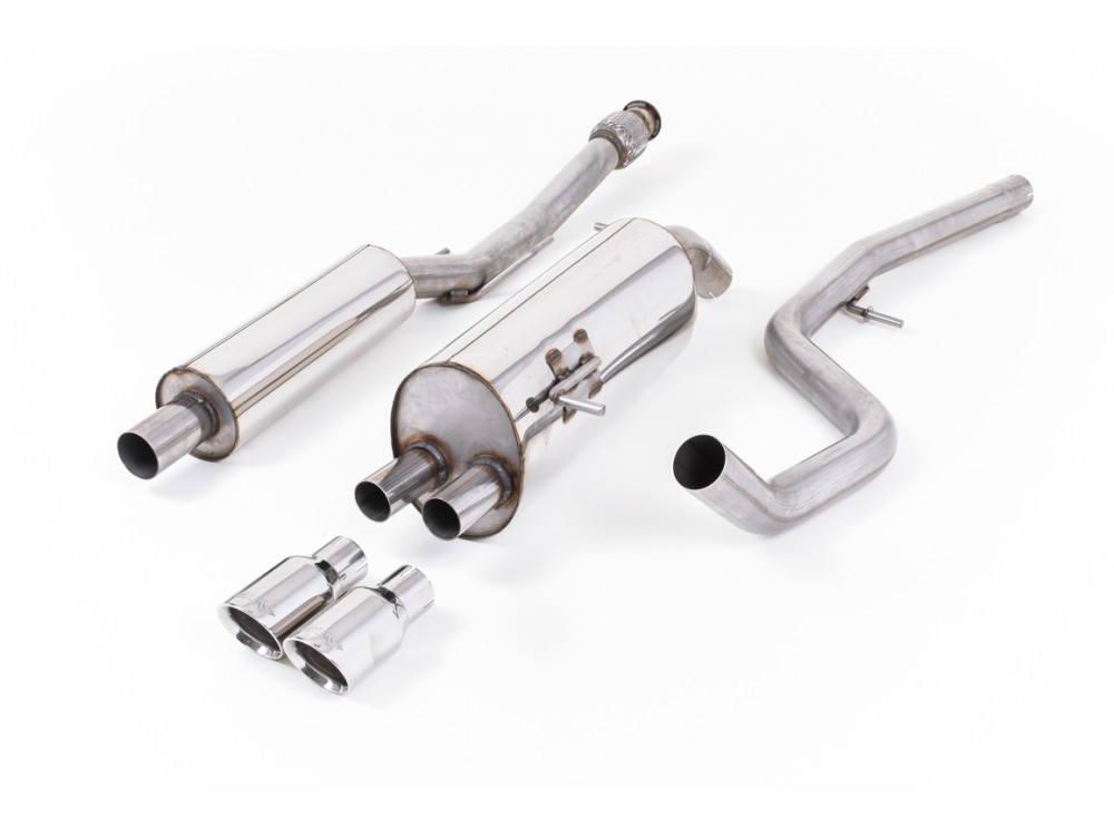 Exhaust Milltek Peugeot 208 GTi Cat-back Resonated (EC) - SSXPE106 Exhaust Milltek Peugeot 208 GTi Cat-back Resonated (EC) - SSXPE106