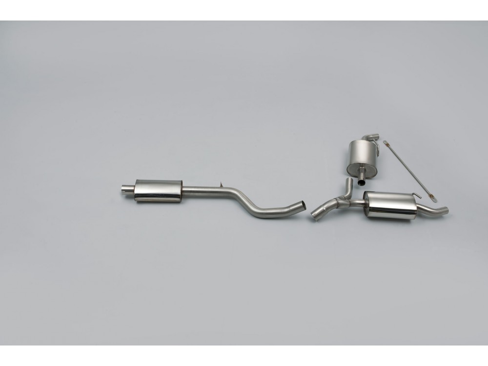 Exhaust Milltek Renault Clio III RS 200 Cat-back Resonated - SSXRN306 Exhaust Milltek Renault Clio III RS 200 Cat-back Resonated - SSXRN306