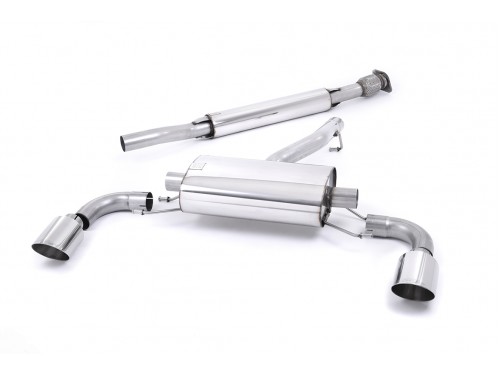 Milltek Sport Toyota GR86 Cat-back Resonated Exhaust