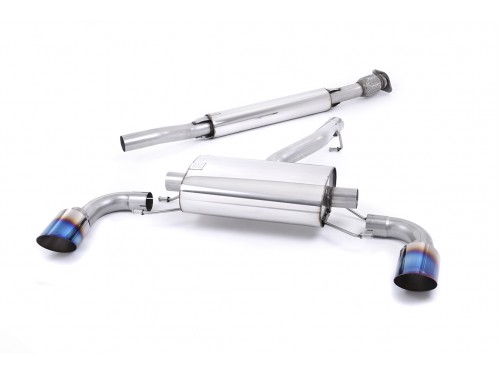 Milltek Sport Subaru BRZ Cat-back Non-resonated Exhaust