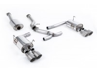 Milltek Sport Subaru WRX STi Cat-back Resonated (EC) Exhaust