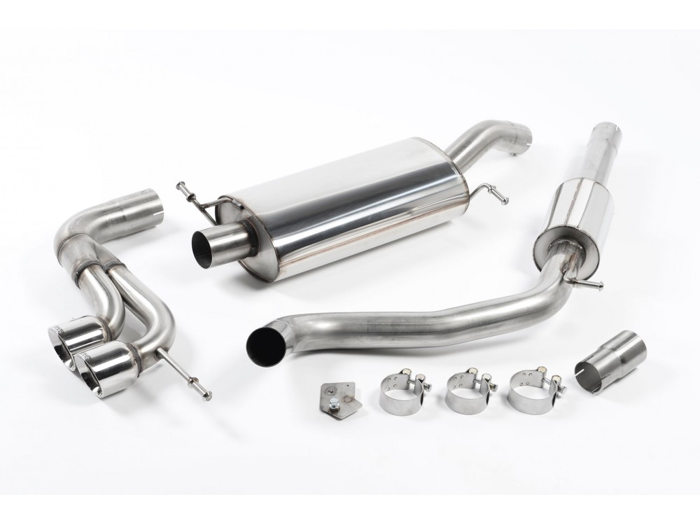 Exhaust Milltek Seat Ibiza IV Cupra Cat-back Resonated - SSXSE138 Exhaust Milltek Seat Ibiza IV Cupra Cat-back Resonated - SSXSE138