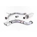 Milltek Sport Seat Leon III 2.0 TDI 184 KM Cat-back Resonated (EC) Exhaust