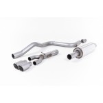 Milltek Sport Seat Leon III 2.0 TDI 150 KM Cat-back Resonated (EC) Exhaust