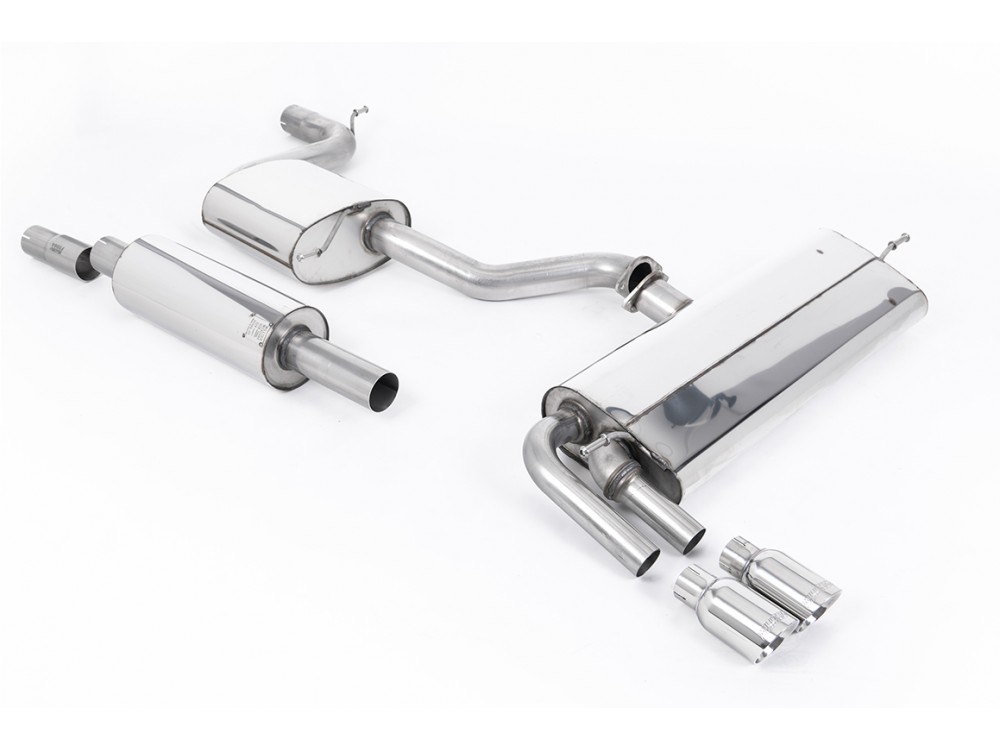 Exhaust Milltek Seat Leon III 1.8 TSI Cat-back Resonated - SSXSE188 Exhaust Milltek Seat Leon III 1.8 TSI Cat-back Resonated - SSXSE188
