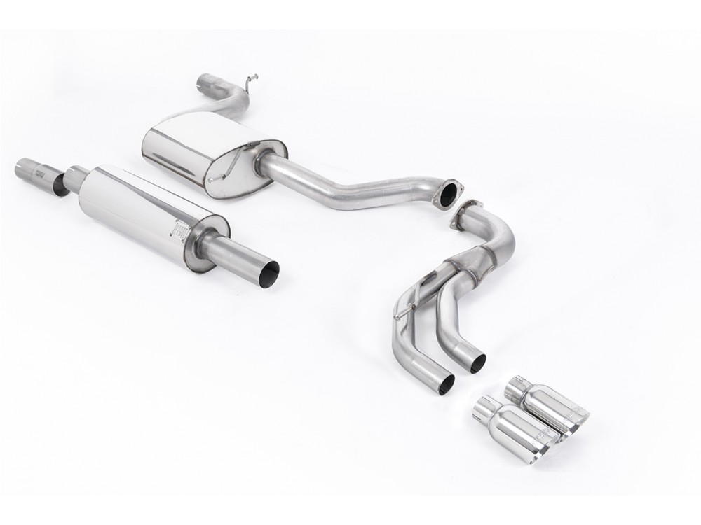 Exhaust Milltek Seat Leon III 1.8 TSI Cat-back Road+ Part-Resonated - SSXSE191 Exhaust Milltek Seat Leon III 1.8 TSI Cat-back Road+ Part-Resonated - SSXSE191