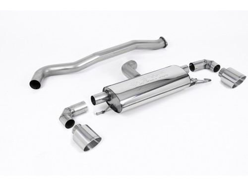 Milltek Sport Toyota Yaris GR GPF-back Non-Resonated Exhaust