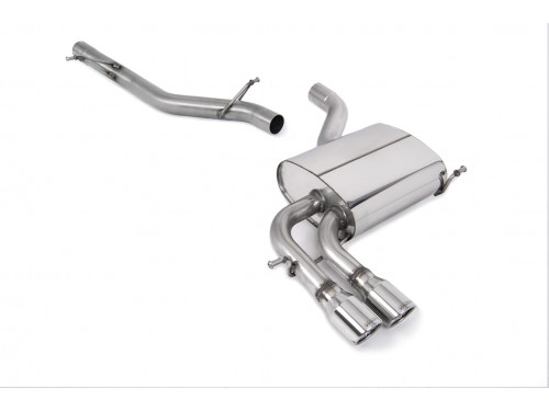 Milltek Sport Audi A3 1.8/2.0T FSI quattro SportBack Cat-back Non-resonated Exhaust