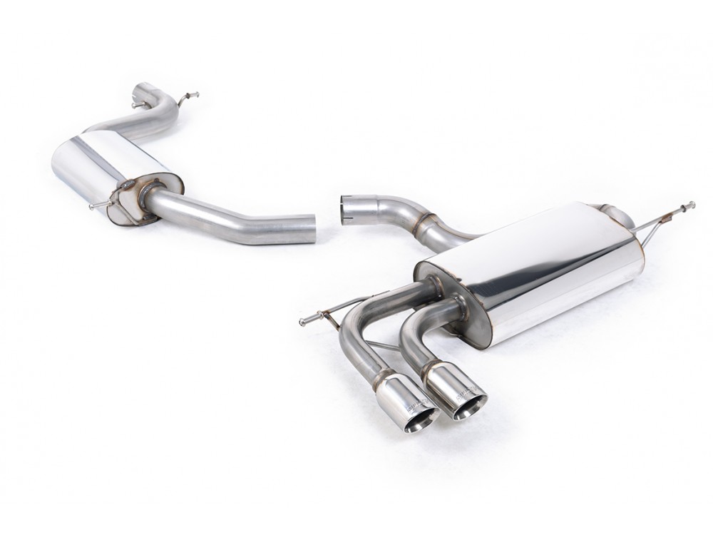 Exhaust Milltek VW Scirocco 2.0 TSI Cat-back Resonated (EC) - SSXVW105 Exhaust Milltek VW Scirocco 2.0 TSI Cat-back Resonated (EC) - SSXVW105