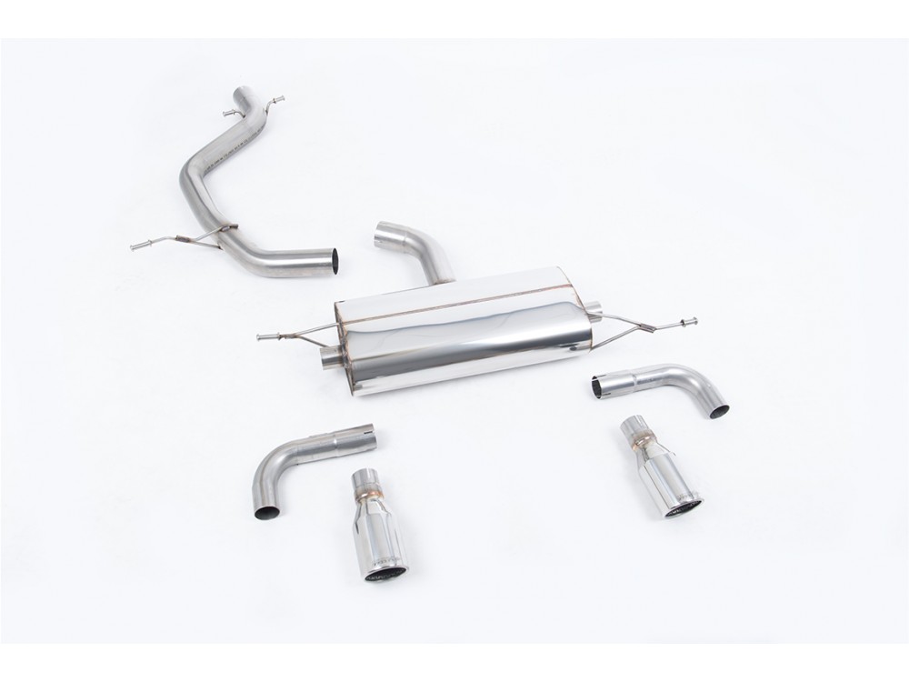 Exhaust Milltek VW Golf 6 GTI Cat-back Non-resonated - SSXVW111 Exhaust Milltek VW Golf 6 GTI Cat-back Non-resonated - SSXVW111