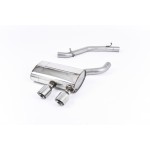 Milltek Sport VW Golf 5 R32 Cat-back Non-resonated Exhaust