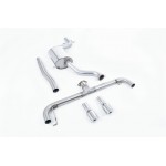 Milltek Sport VW Scirocco R Cat-back Non-resonated Exhaust