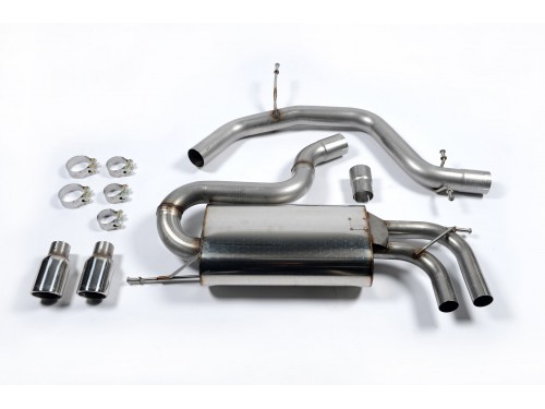 Milltek Sport VW Golf 5 GTI Cat-back Non-resonated Exhaust