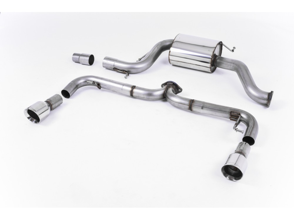 Exhaust Milltek VW Golf 6 GTI ED35 Cat-back Non-resonated - SSXVW177 Exhaust Milltek VW Golf 6 GTI ED35 Cat-back Non-resonated - SSXVW177