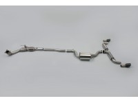 Milltek Volkswagen Golf Mk6 GTi 2.0 TSI 210PS (2009-2013) Turbo-back including Hi-Flow Sports Cat SSXVW187