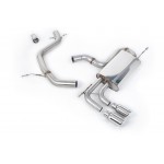 Milltek Sport VW Golf 6 1.4 TSI Cat-back Non-resonated Exhaust