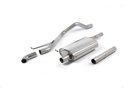 Milltek Sport VW T5 2.0 TDI Long Cat-back Resonated Exhaust