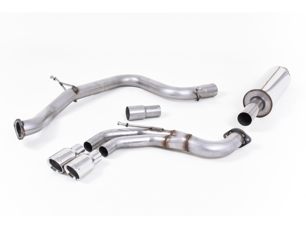 Wydech Milltek VW Golf 7 GTD Cat-back Resonated (EC) - SSXVW241 Milltek VW Golf 7 GTD Cat-back Resonated (EC) Exhaust