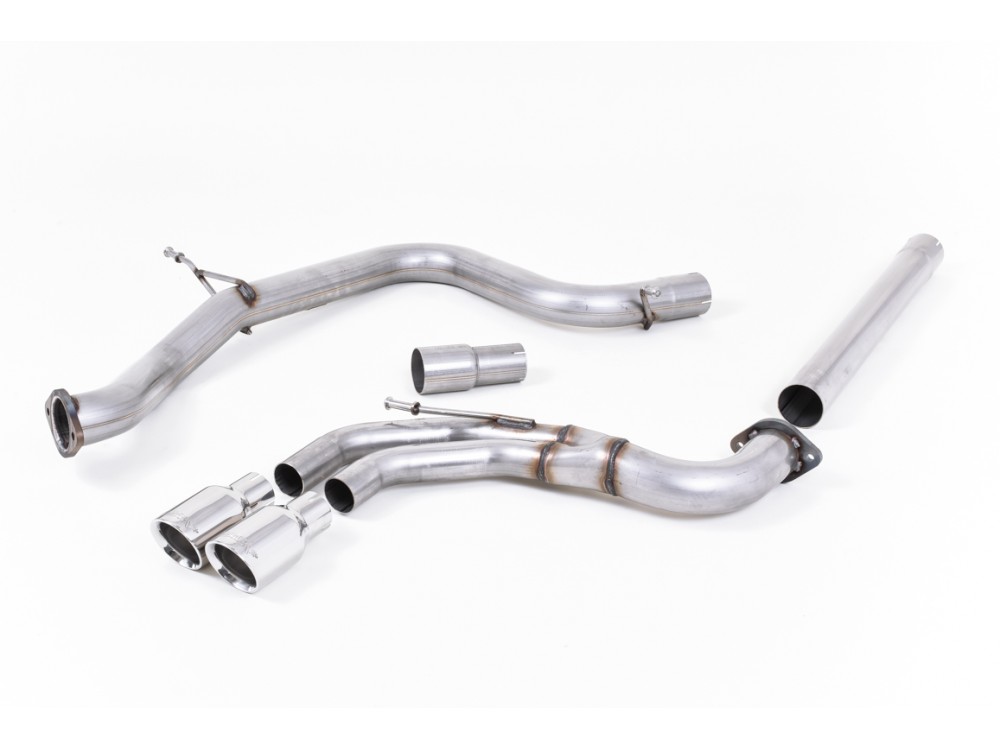 Wydech Milltek VW Golf 7 GTD Cat-back Non-resonated - SSXVW242 Milltek VW Golf 7 GTD Cat-back Non-resonated Exhaust