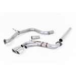 Milltek Sport VW Golf 7 GTD Cat-back Non-resonated Exhaust