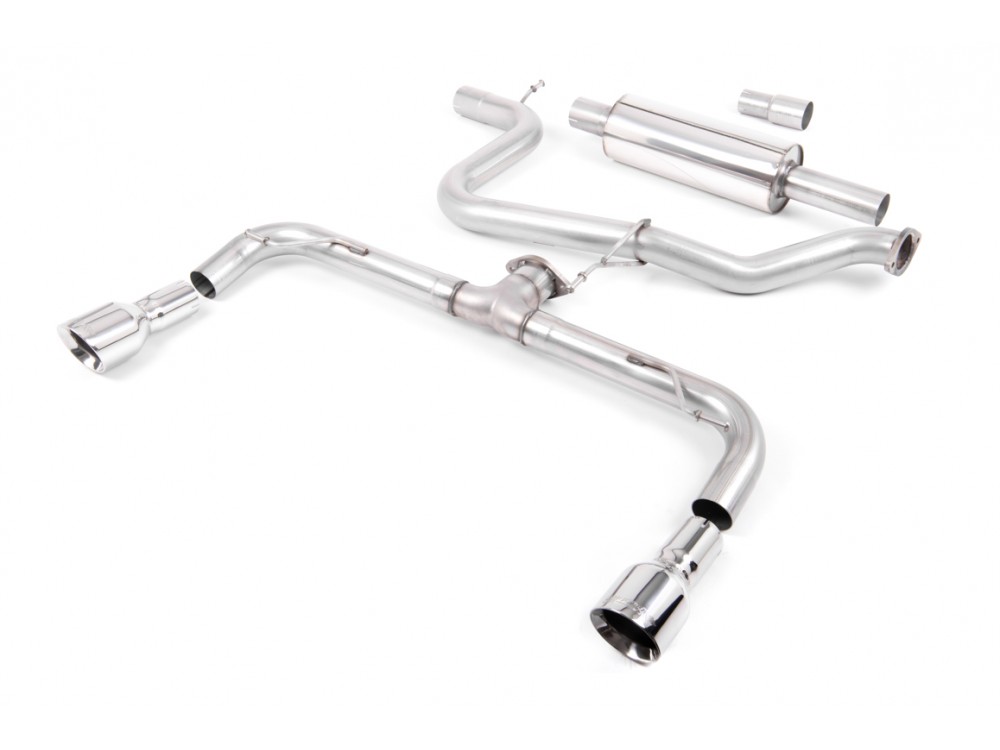 Wydech Milltek VW Golf 7 GTD Cat-back Resonated GTI-style (EC) - SSXVW246 Milltek VW Golf 7 GTD Cat-back Resonated GTI-style (EC) Exhaust