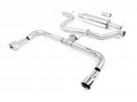 Milltek Sport VW Golf 7 GTD Cat-back Resonated GTI-style (EC) Exhaust