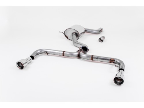 Milltek Sport VW Golf 6 GTI Cat-back Race 3" Non-resonated Exhaust