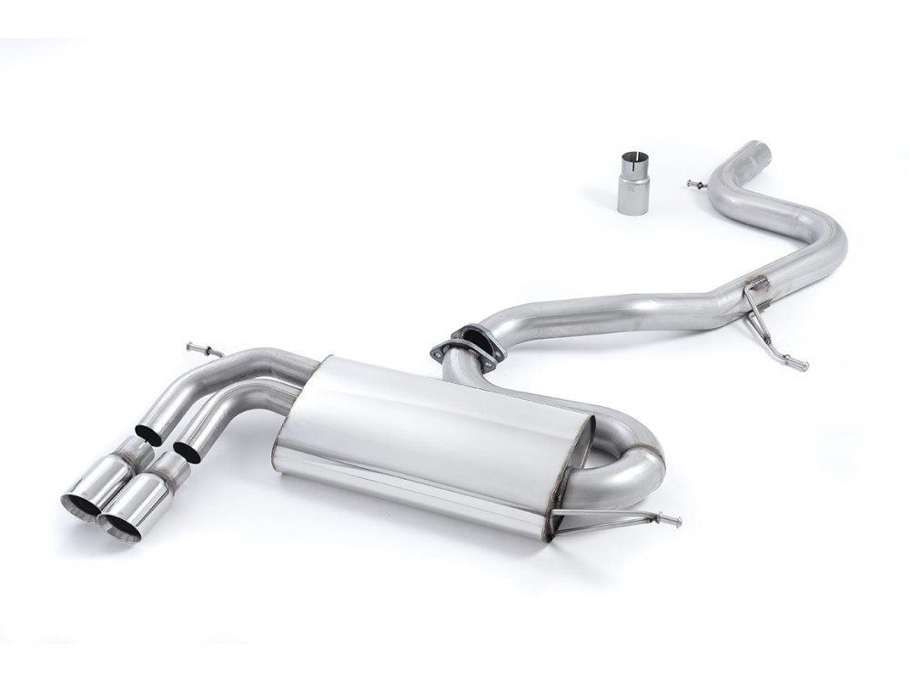 Wydech Milltek Audi A3 8P 2.0 TFSI FWD Cat-back Non-resonated - SSXVW265 Milltek Audi A3 8P 2.0 TFSI FWD Cat-back Non-resonated Exhaust