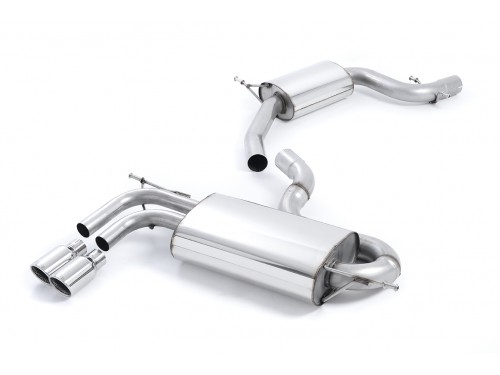 Milltek Sport Audi A3 8P 2.0 TFSI FWD Cat-back Resonated Exhaust