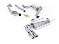 Milltek Volkswagen Golf Mk5 GTi 2.0T FSI (2004-2009) Turbo-back including Hi-Flow Sports Cat SSXVW275