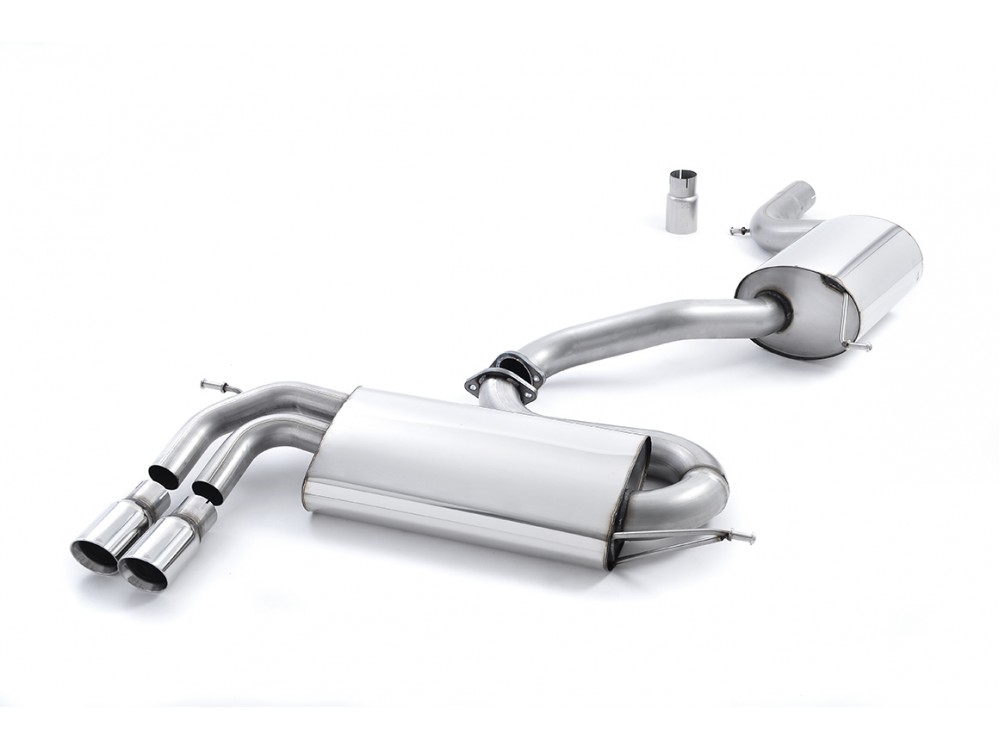 Exhaust Milltek VW Golf 5 GTI Cat-back Resonated Race 3" - SSXVW279 Exhaust Milltek VW Golf 5 GTI Cat-back Resonated Race 3" - SSXVW279