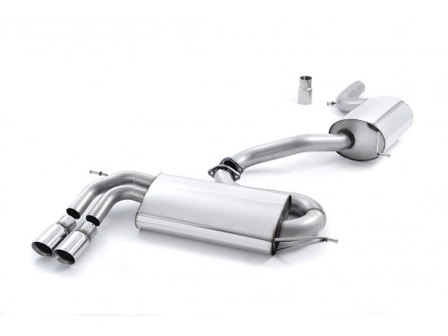 Milltek Sport VW Golf 5 GTI Cat-back Resonated Race 3" Exhaust