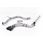 Milltek Sport VW Golf 7 GTD Cat-back Non-resonated Exhaust