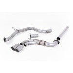 Milltek Sport VW Golf 7 GTD Cat-back Non-resonated Exhaust