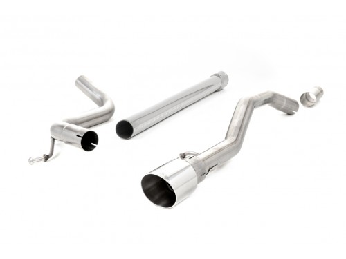 Milltek Sport VW Up! GTI 1.0 TSI Cat-back Non-resonated Exhaust