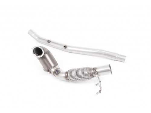 Milltek Sport Audi S3 8V 2.0 TSI Downpipe z katalizatorem zastępujący GPF