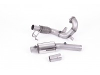 Milltek Sport VW Polo GTI 2.0 TSI Downpipe De-cat Resonated Exhaust