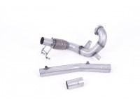 Milltek Sport VW Polo GTI 2.0 TSI Downpipe De-cat Non-Resonated Exhaust