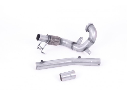 Milltek Sport VW Polo GTI 2.0 TSI Downpipe De-cat Non-Resonated