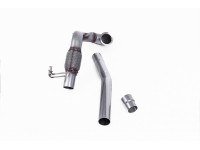 Wydech Milltek Volkswagen Polo GTI 2.0 TSI (AW - 5 Door) - Non-GPF/OPF (2018-2019) Downpipe and De-cat SSXVW568