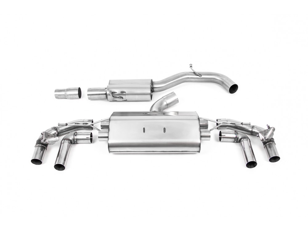 Exhaust Milltek VW Golf 8/8.5 R 2.0 TSI GPF-back Resonated - SSXVW630 Exhaust Milltek VW Golf 8/8.5 R 2.0 TSI GPF-back Resonated - SSXVW630