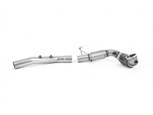 Milltek Sport VW Golf 8 GTI 2.0 TSI GPF Bypass Downpipe HJS Exhaust