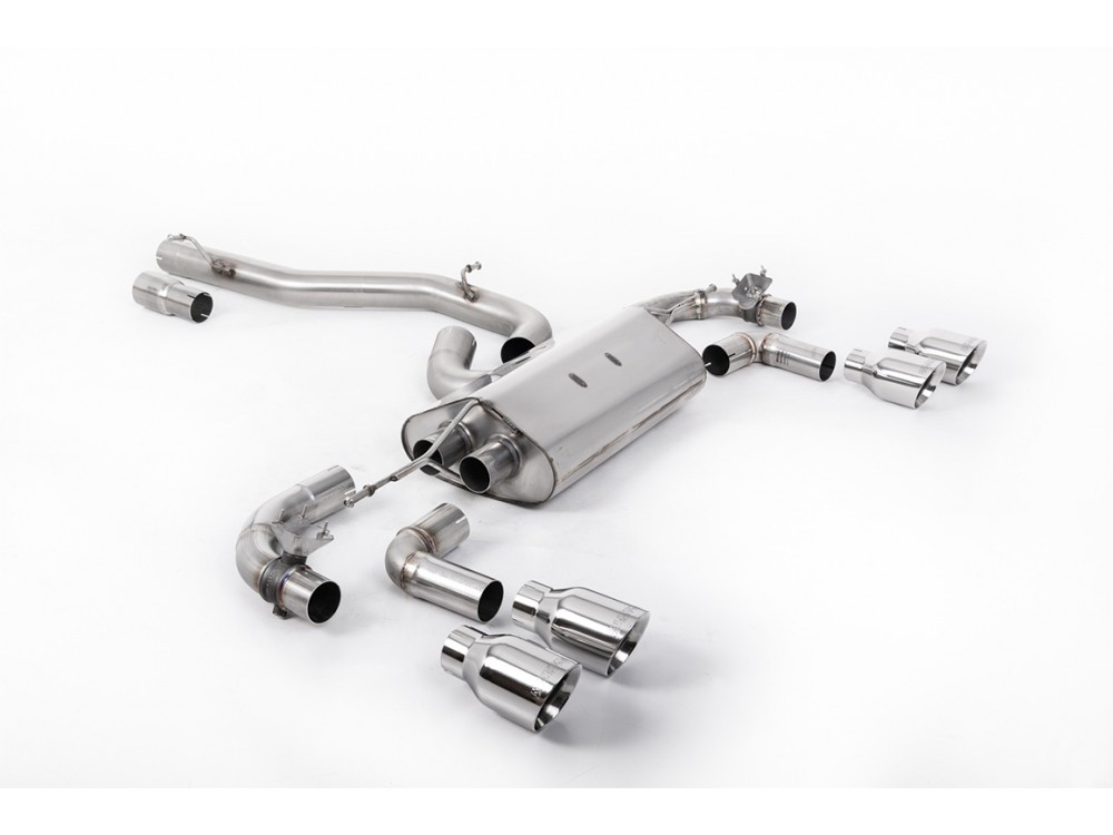 Exhaust Milltek VW Golf 7.5 R Cat-back Non-resonated RACE 80mm - SSXVW646 Exhaust Milltek VW Golf 7.5 R Cat-back Non-resonated RACE 80mm - SSXVW646