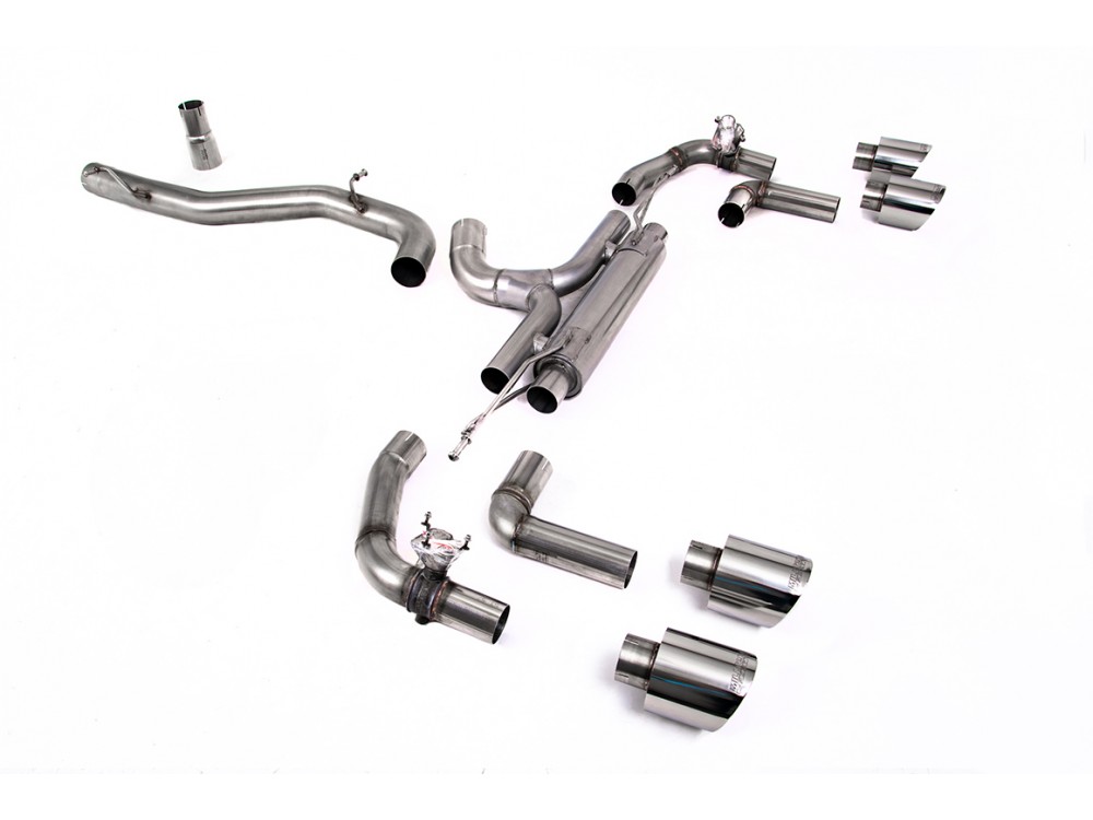 Exhaust Milltek VW Golf 8/8.5 R 2.0 TSI GPF-back RACE - SSXVW667 Exhaust Milltek VW Golf 8/8.5 R 2.0 TSI GPF-back RACE - SSXVW667