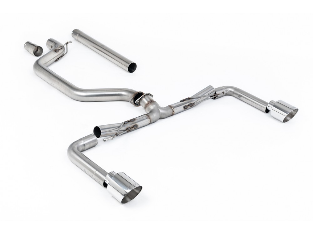 Exhaust Milltek VW Golf 8/8.5 GTI 2.0 TSI GPF-back RACE - SSXVW678 Exhaust Milltek VW Golf 8/8.5 GTI 2.0 TSI GPF-back RACE - SSXVW678