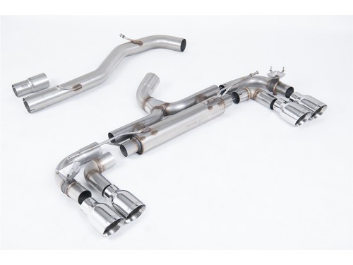 Milltek Sport VW Golf 7 R Cat-back Non-resonated Valved RACE 80mm Exhaust