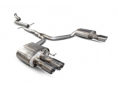 Scorpion Audi A5 B8 2.0 TFSI Cat-back (Non-resonated) Exhaust