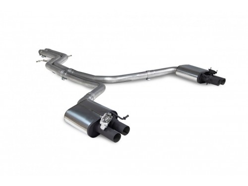 Scorpion Audi RS7 C7 Half system (Non-resonated) Exhaust